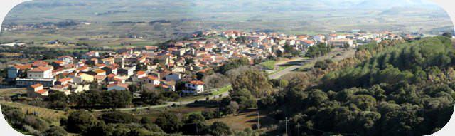 Villanovaforru vista dal satellite