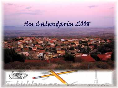 Il calendario 2008 de Subiddanoesu