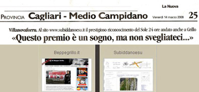 E’ subiddanoesu-mania: stampa e Tv si occupano del successo villanovese!