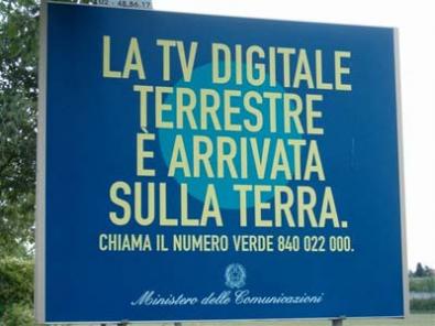 Finisce l’era della tv analogica