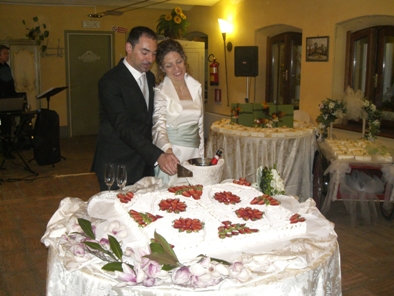 Gianluca e Marilena, w gli sposi