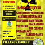 Megaconcerto a Villanovaforru contro il nucleare