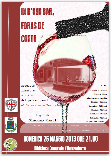 LOCANDINA UNU BAR 26 MAG