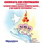 La giornata dei Cresimandi a Villanovaforru