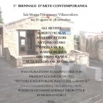 Biennale d’arte a Villanovaforru