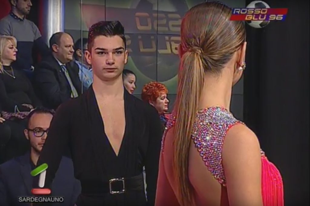 Un campione villanovese in tv: video campione danza