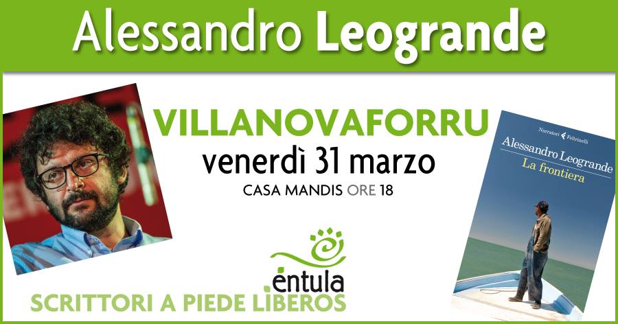 Éntula a Villanovaforru: Alessandro Leogrande liberos entula libro villanovaforru
