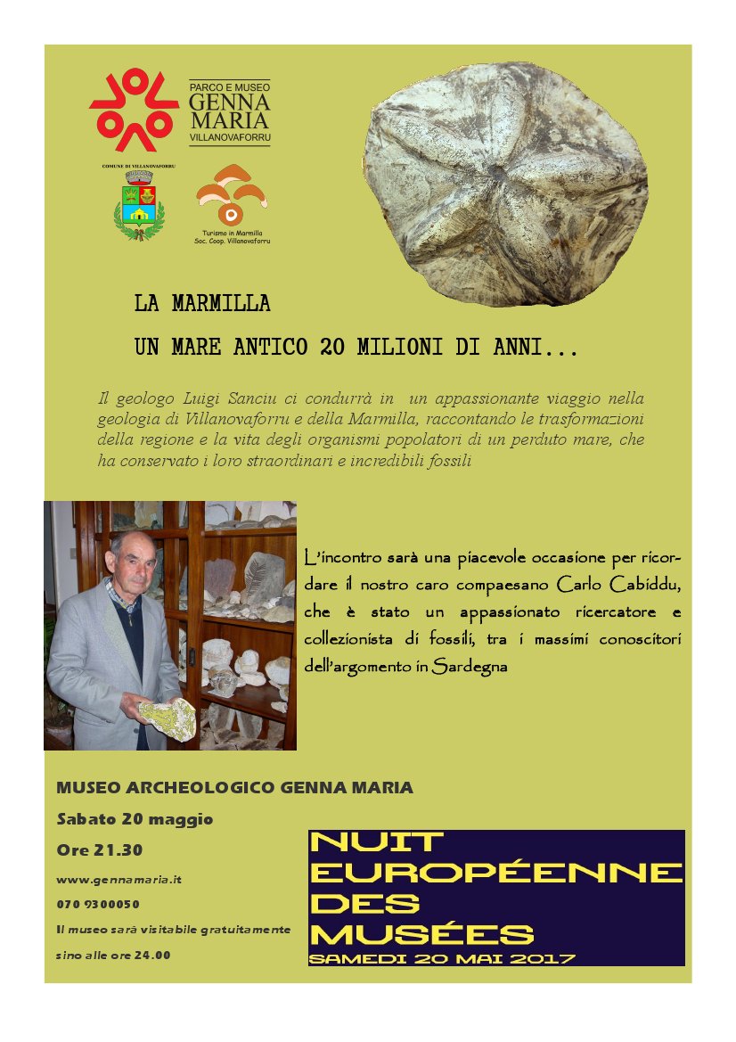 notte musei genna maria villanovaforru