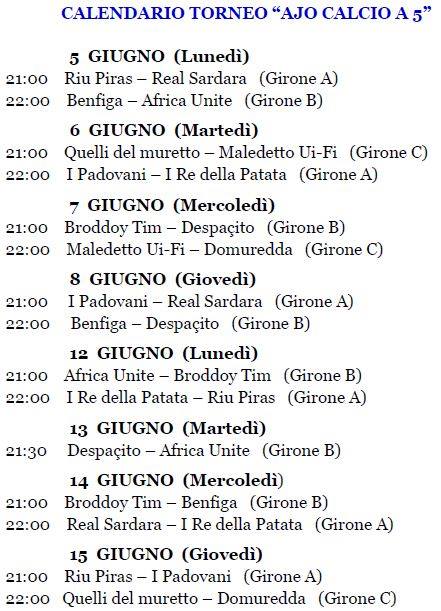 calcio a 5 villanovaforru