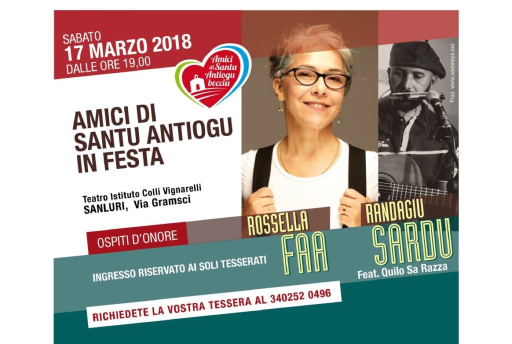 santu antiogu sanluri rossella faa
