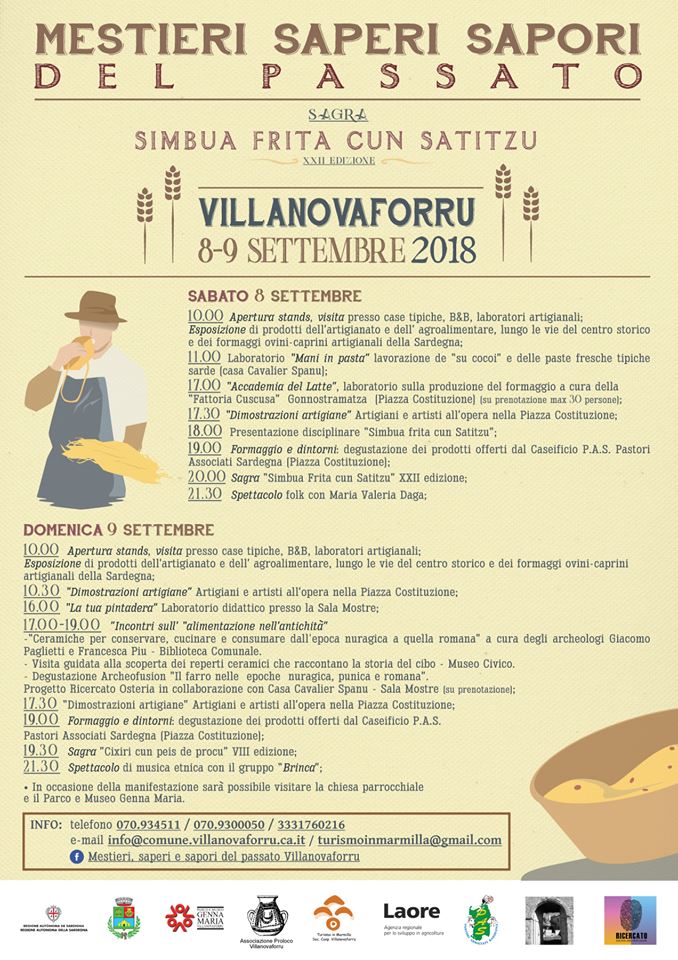 programma sagra 2018
