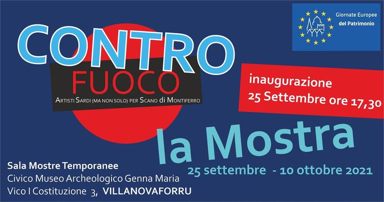Controfuoco, artisti per Scano di Montiferro controfuoco sardegna