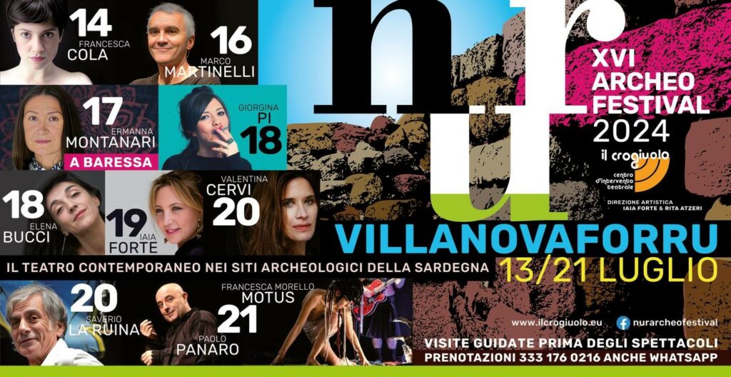 Teatro e archeologia al NurArcheoFestival di Villanovaforru archeofestival