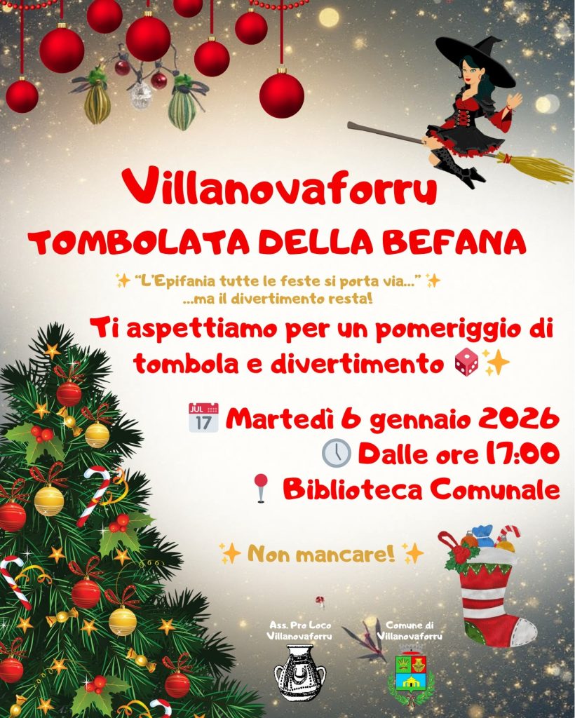 tombolata befana villanovaforru